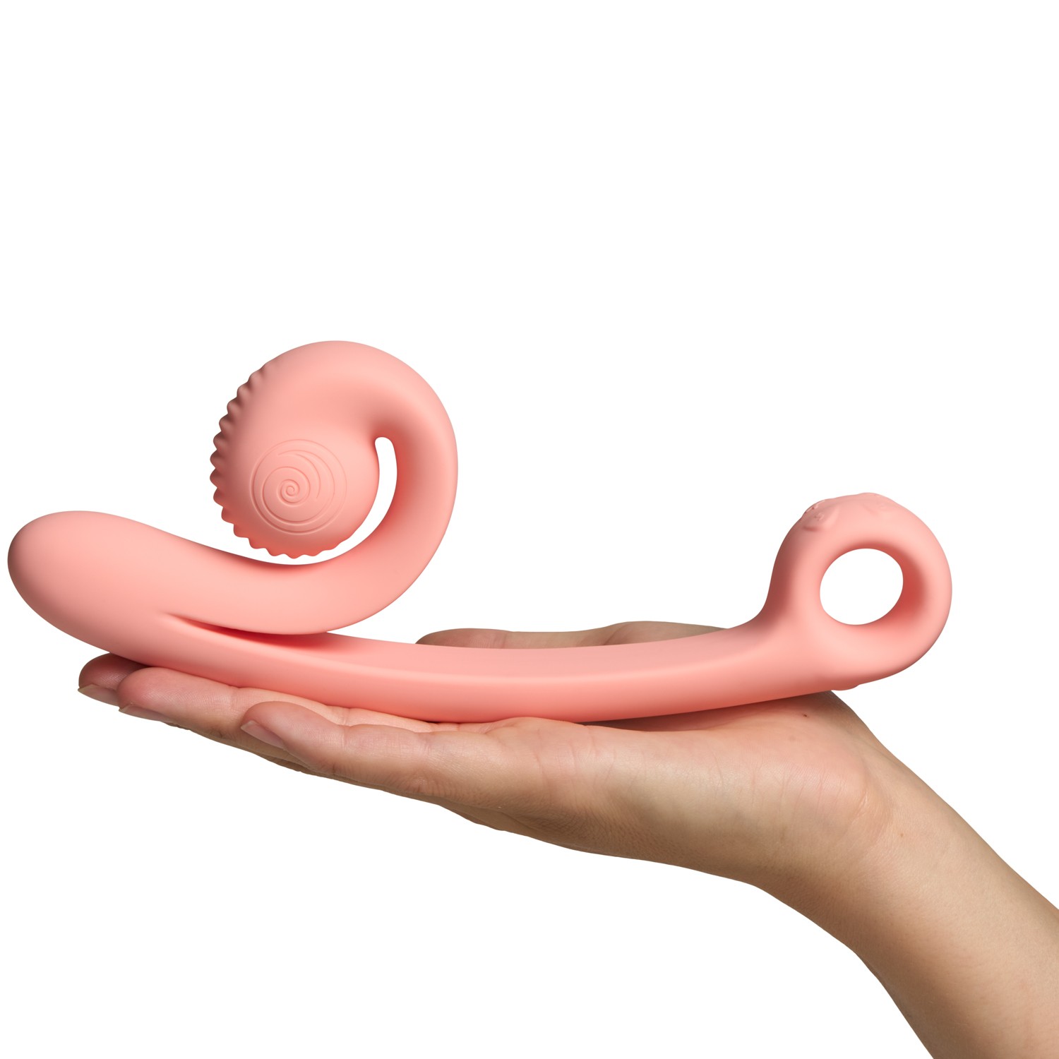 SVibe Snail Curve Rechargeable Dual Stimulator - Sinful SVibe Snail Curve Rechargeable Dual Stimulator - Sinful