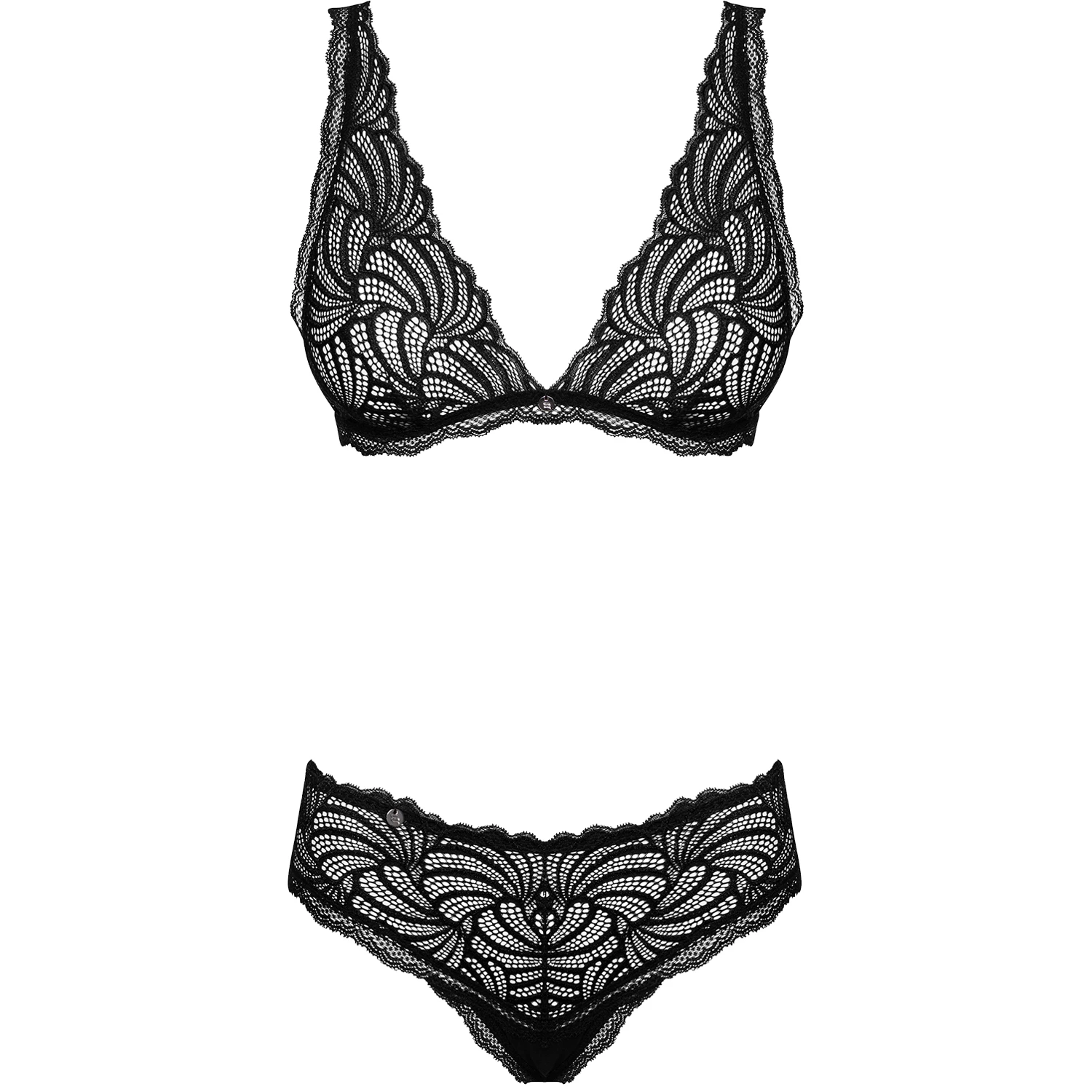 Obsessive Sweetia Black Bra Set - L/XL var 1