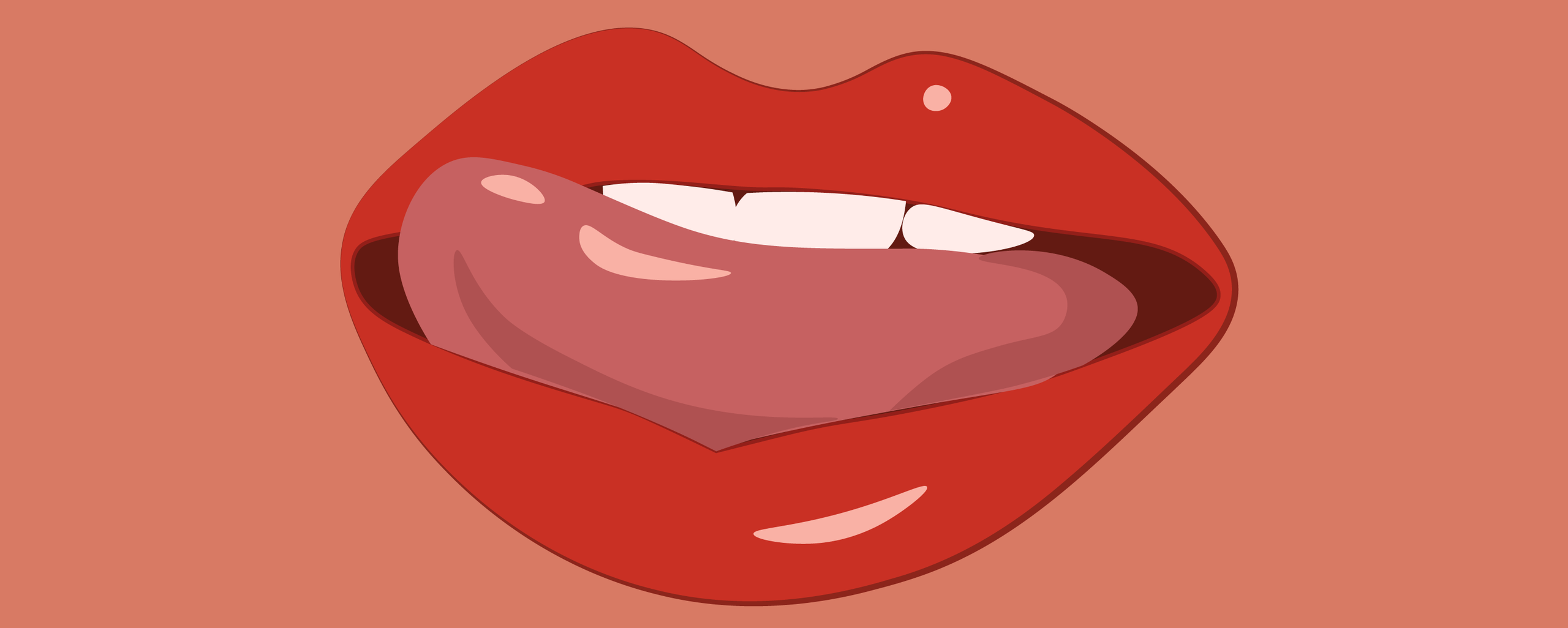 Kvinde der spiser en banan