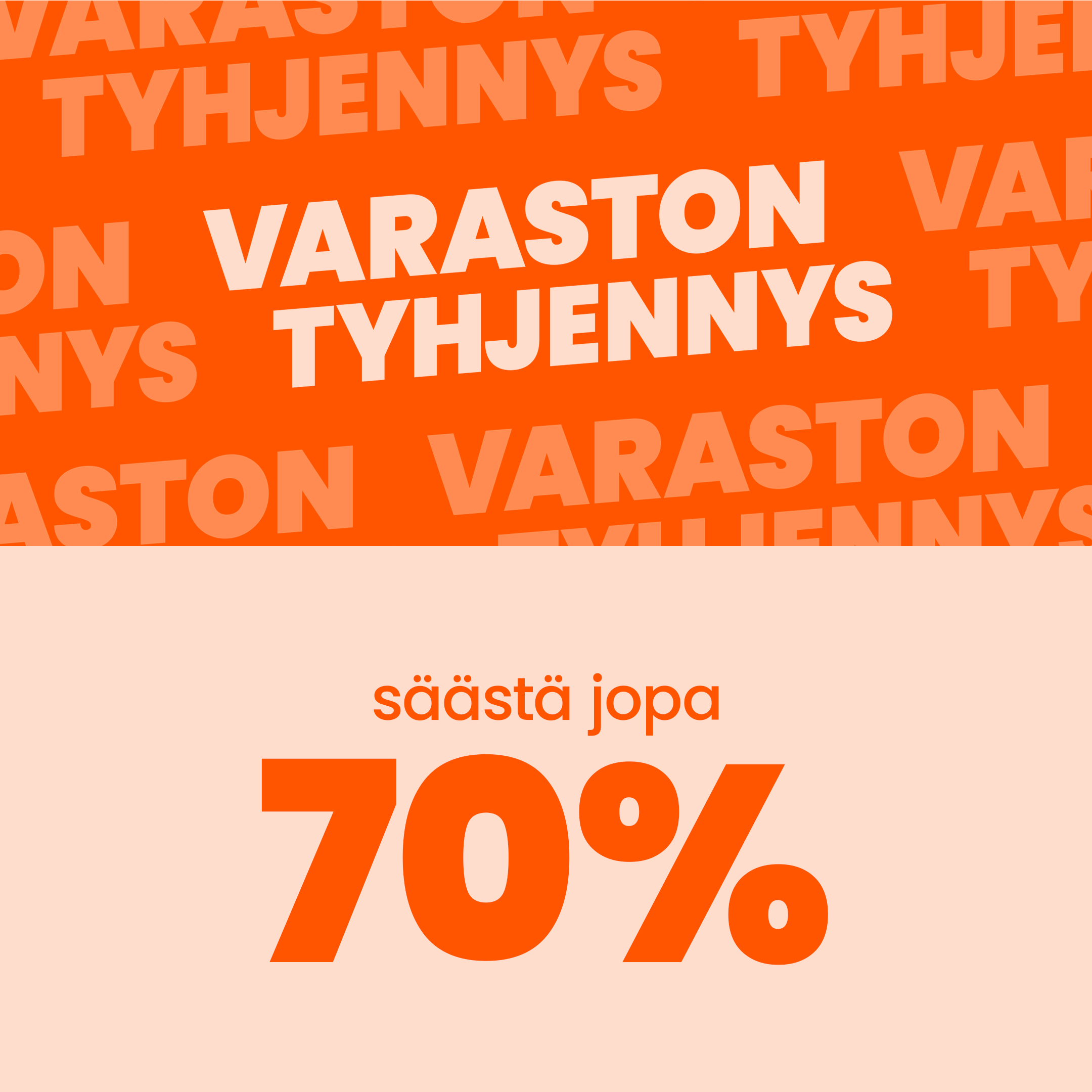 Varaston tyhjennnys