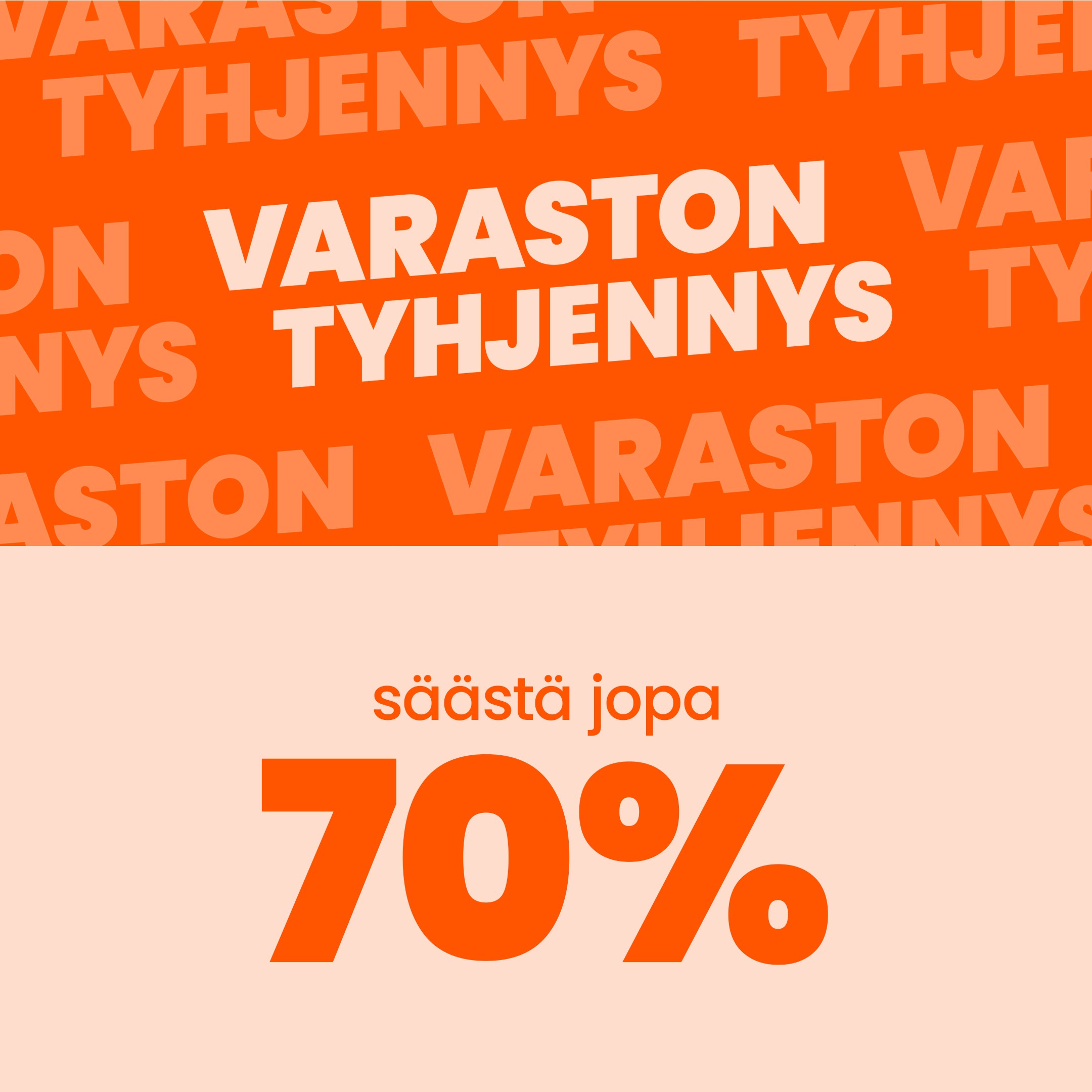 Varaston tyhjennnys