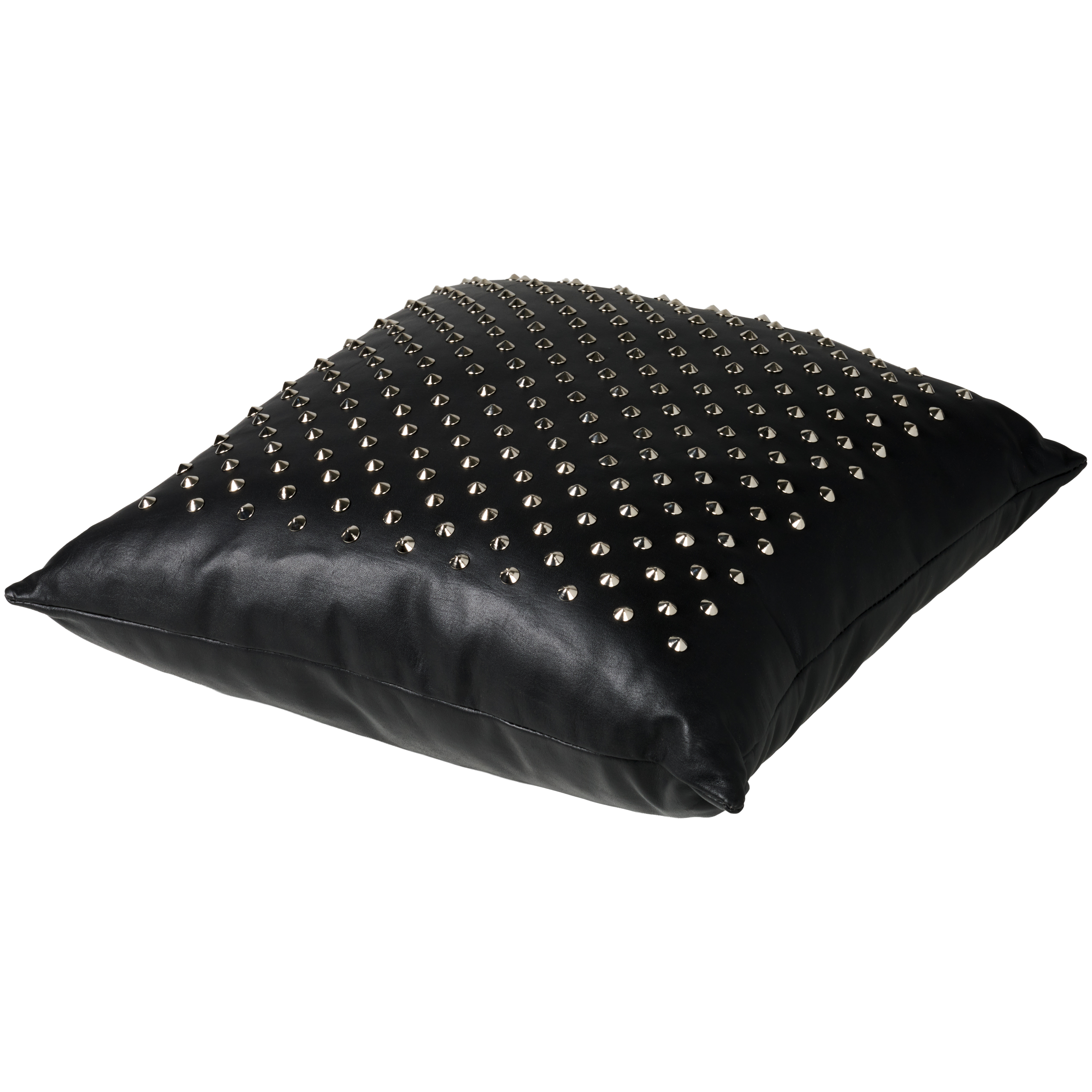 Black Label Leren Kussen met Studs var 1