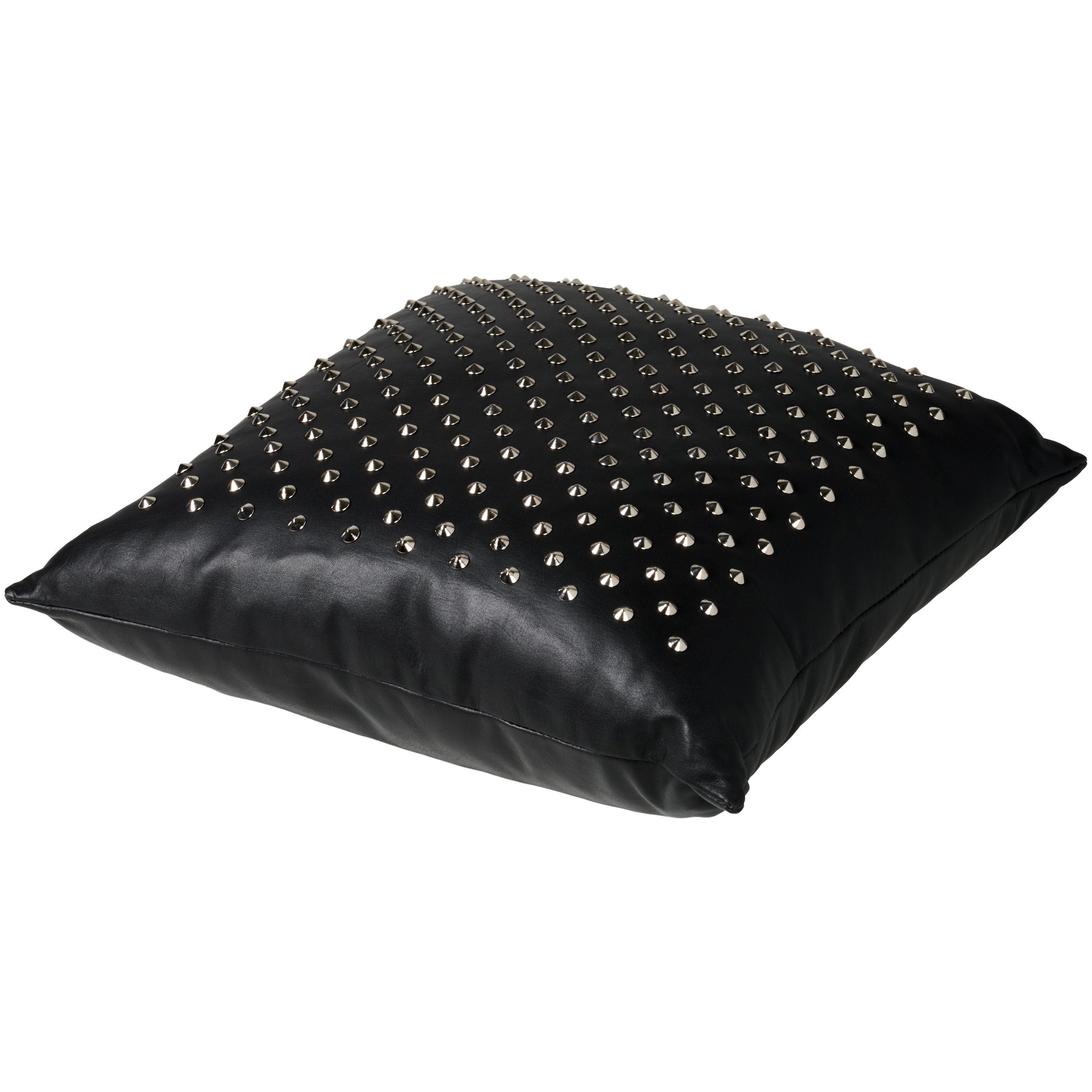 Black Label Leren Kussen met Studs var 1
