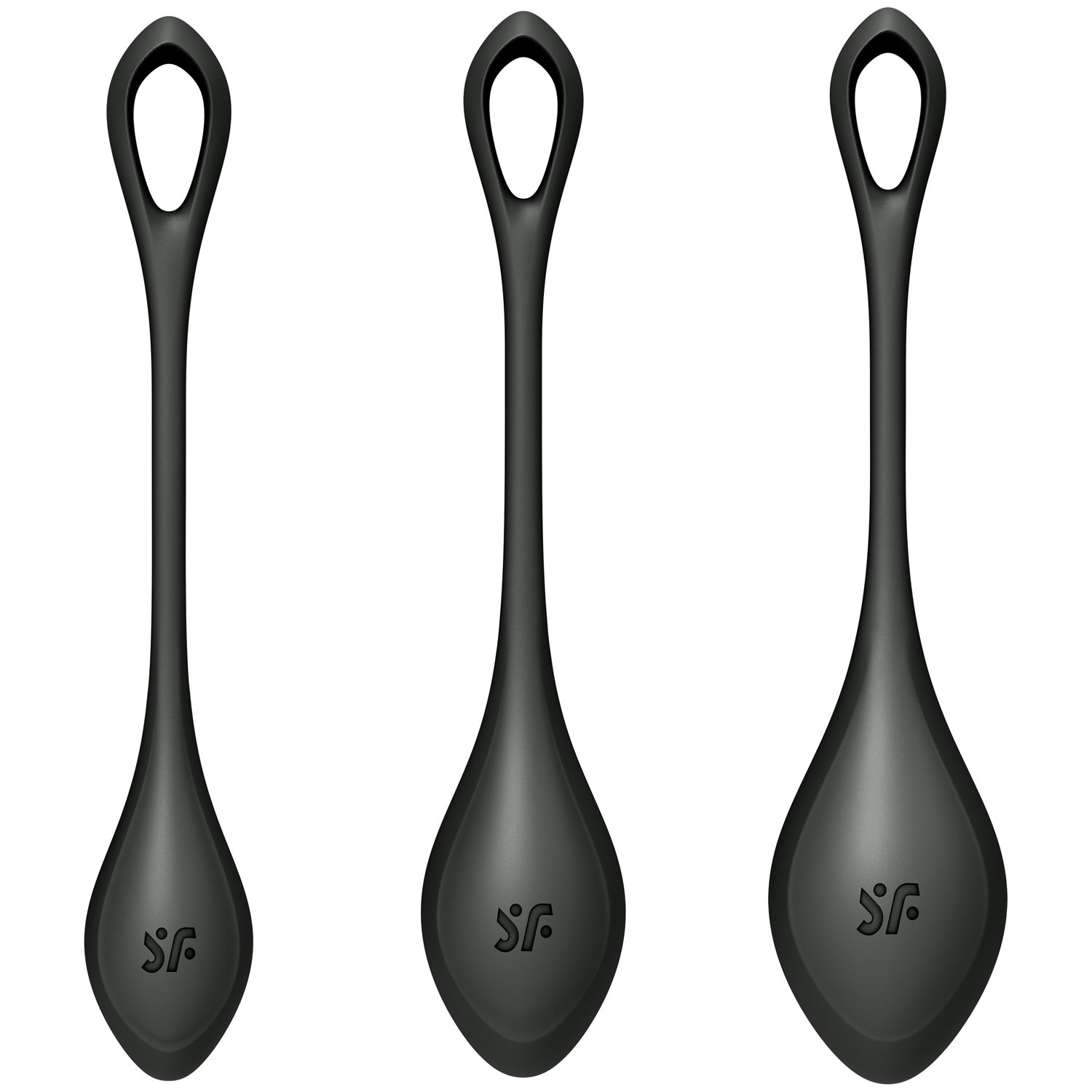 Satisfyer Yoni Power 2 Bækkenbundskugle Sæt - Sort Satisfyer Yoni Power 2 Bækkenbundskugle Sæt - Sort