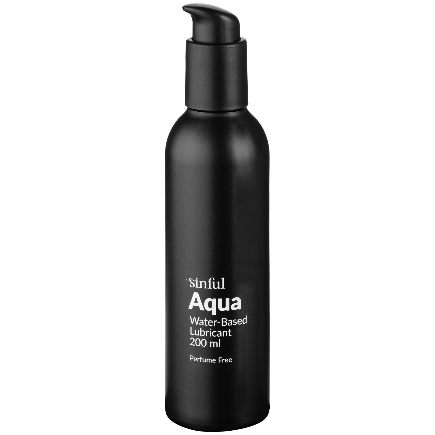Sinful Aqua Vandbaseret Glidecreme 200 ml - Klar