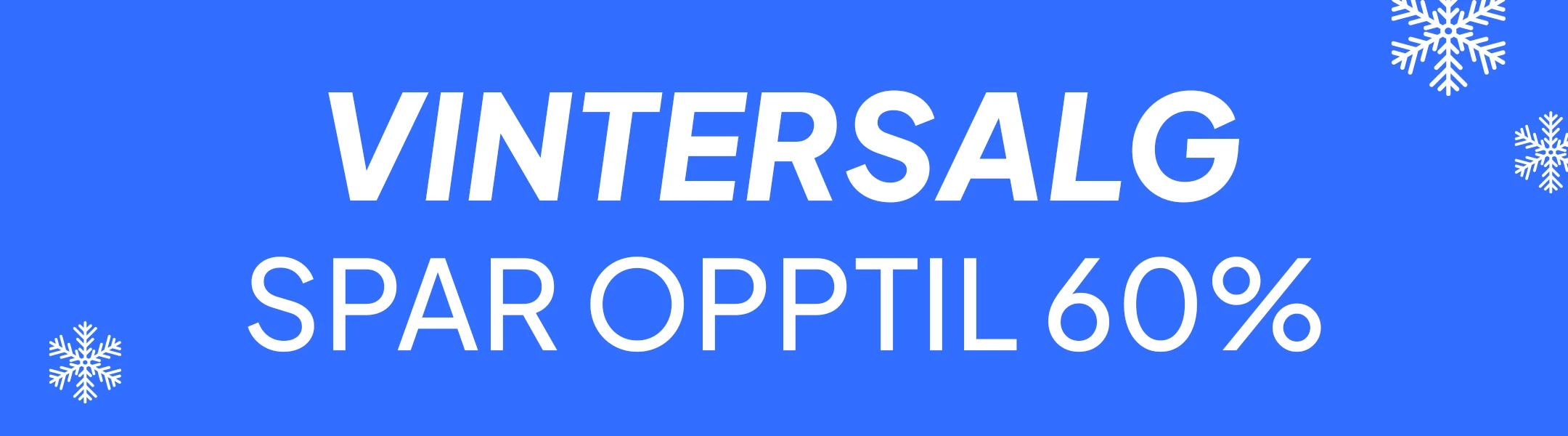 Vintersalg - Spar opptil 60% mobile