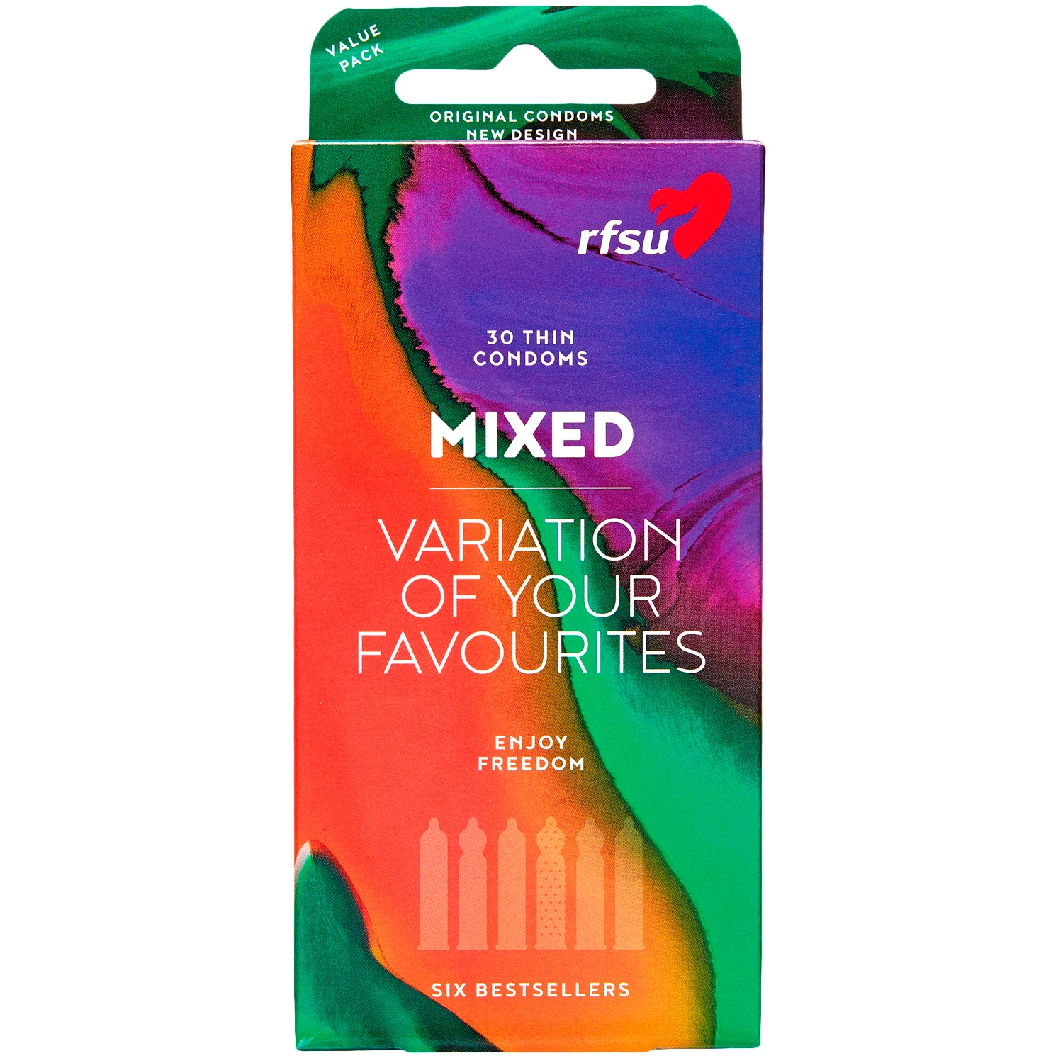 RFSU Mixed Kondomer 30 stk var 1