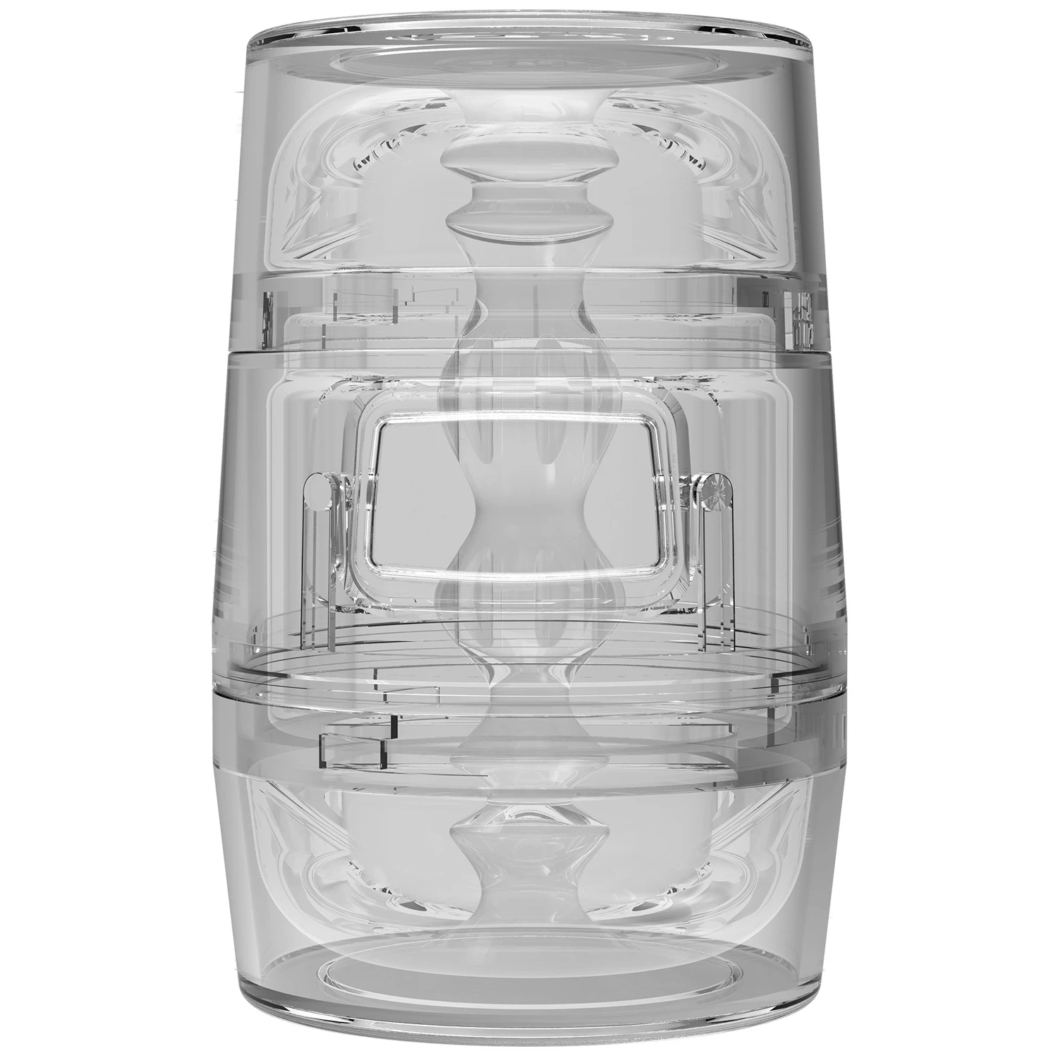 Main Squeeze Pop-Off Optix Masturbator Klar 1