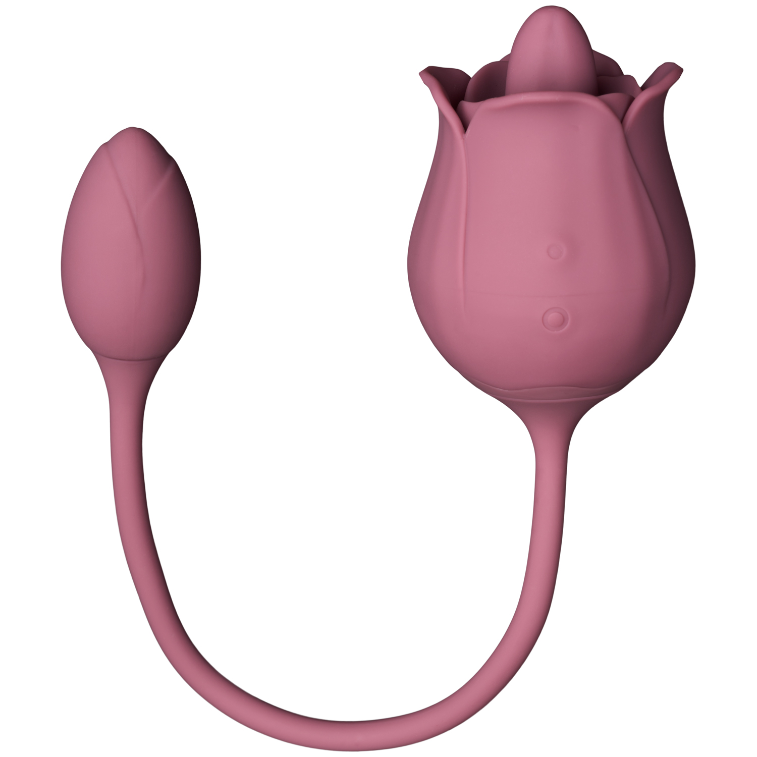 Amaysin Licking Rose and Egg Vibrator - Pink thumbnail