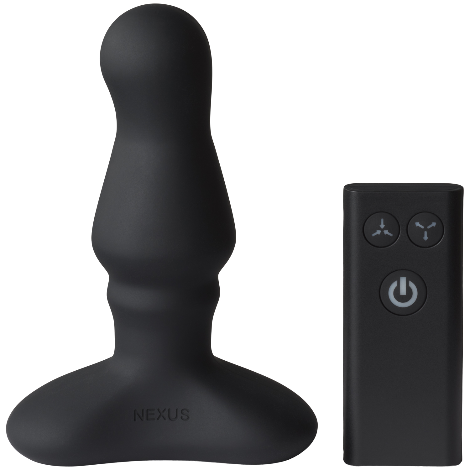 Nexus Nexus Bolster oppblåsbar vibrerende prostataplugg - Svart