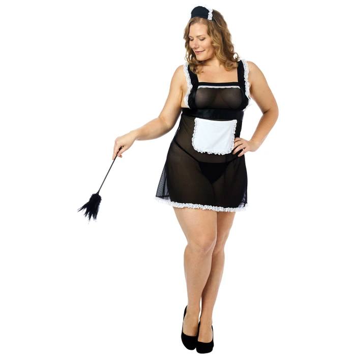 NORTIE French Maid Costume Plus Size var 1