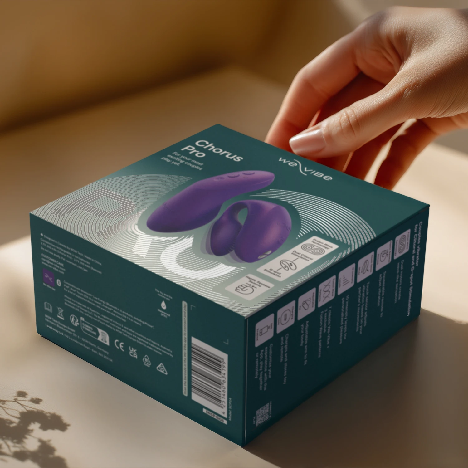 We-Vibe Chorus Pro Vibrator voor Koppels var 15