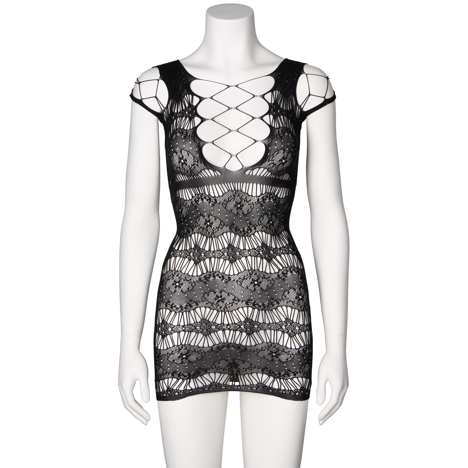 NORTIE Lilya Mini Svart Klänning var 1