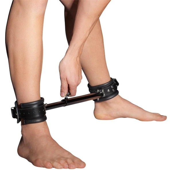 ZADO Spredningstang med Skinn Manchetter 1