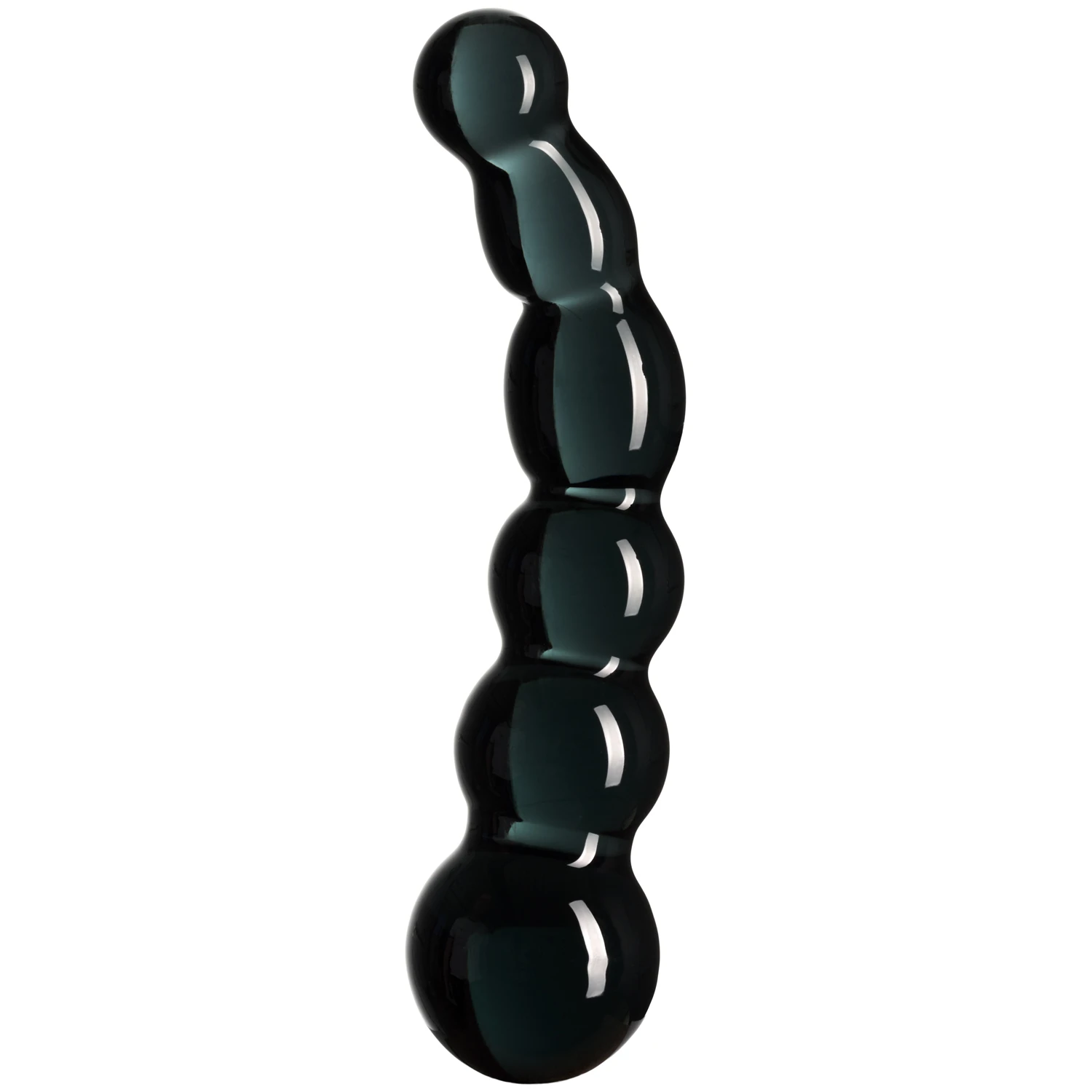Sinful Black Groove Glassdildo 15 cm var 1
