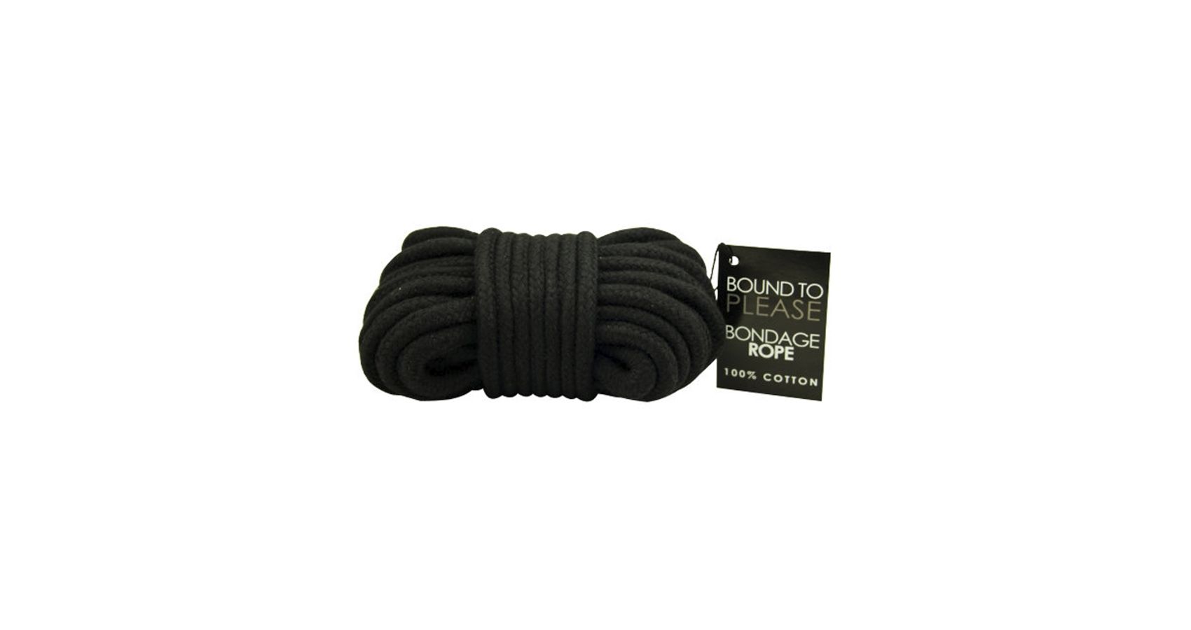 Black Cotton Rope 10 m - Discreet delivery