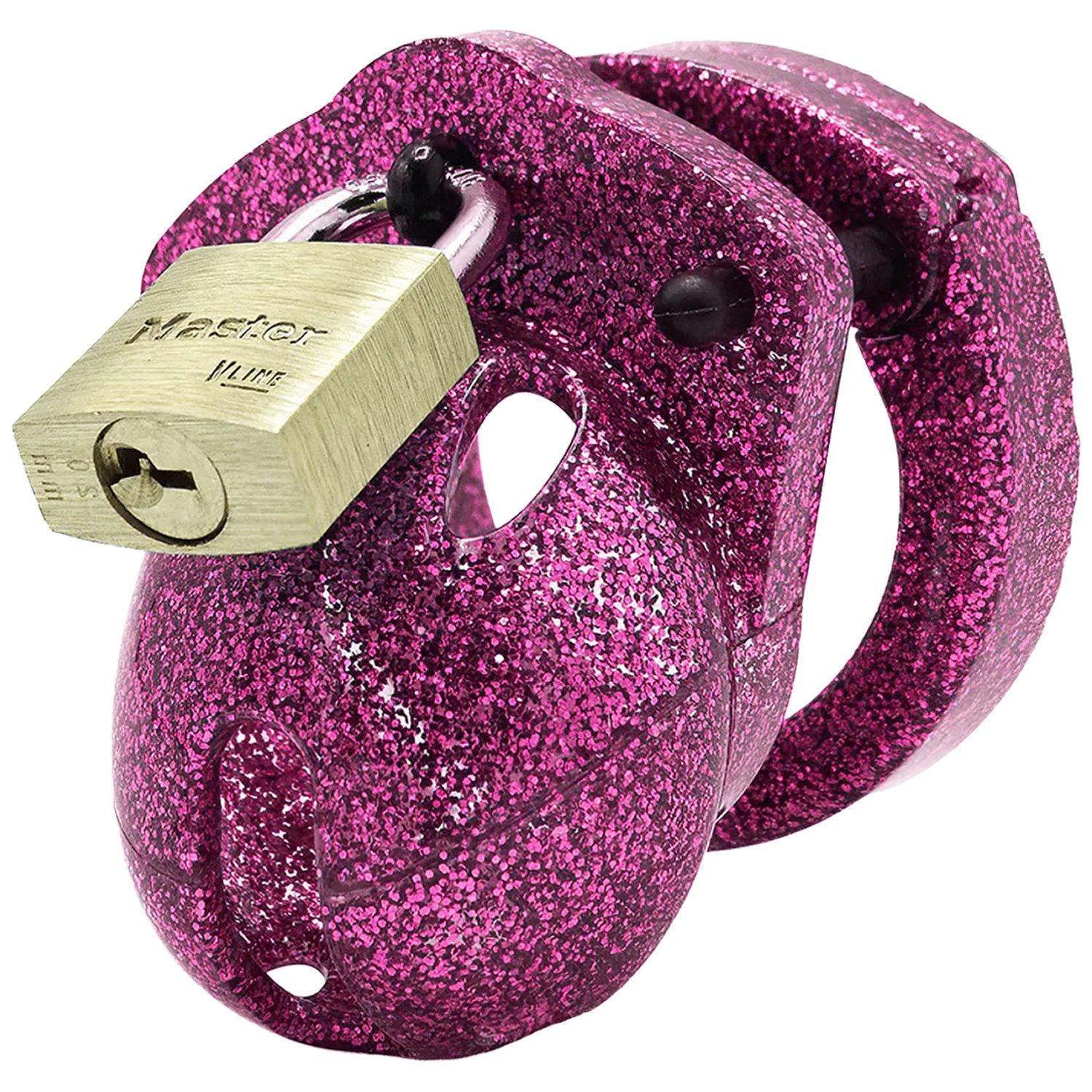 CB-X Mini-Me Glitter Kyskhedsbur Sæt - Pink