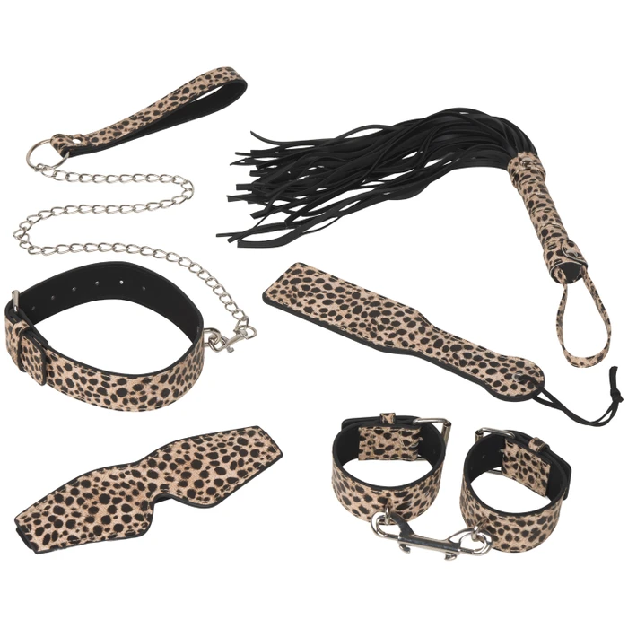 baseks Leopard Kinky Bondage Set var 1