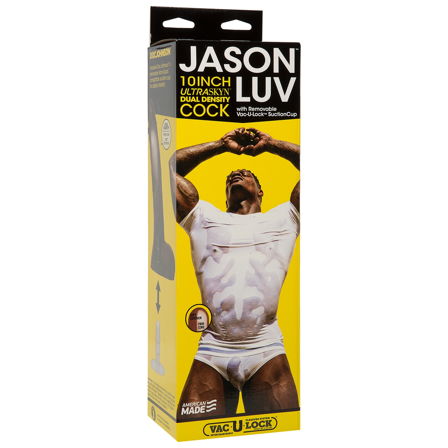 Doc Johnson Vac-U-Lock Jason Luv Dildo 24.5 cm - Sinful.com