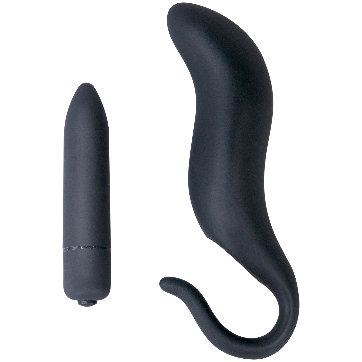 You2Toys Black Velvets Vibrerende Analplugg 1