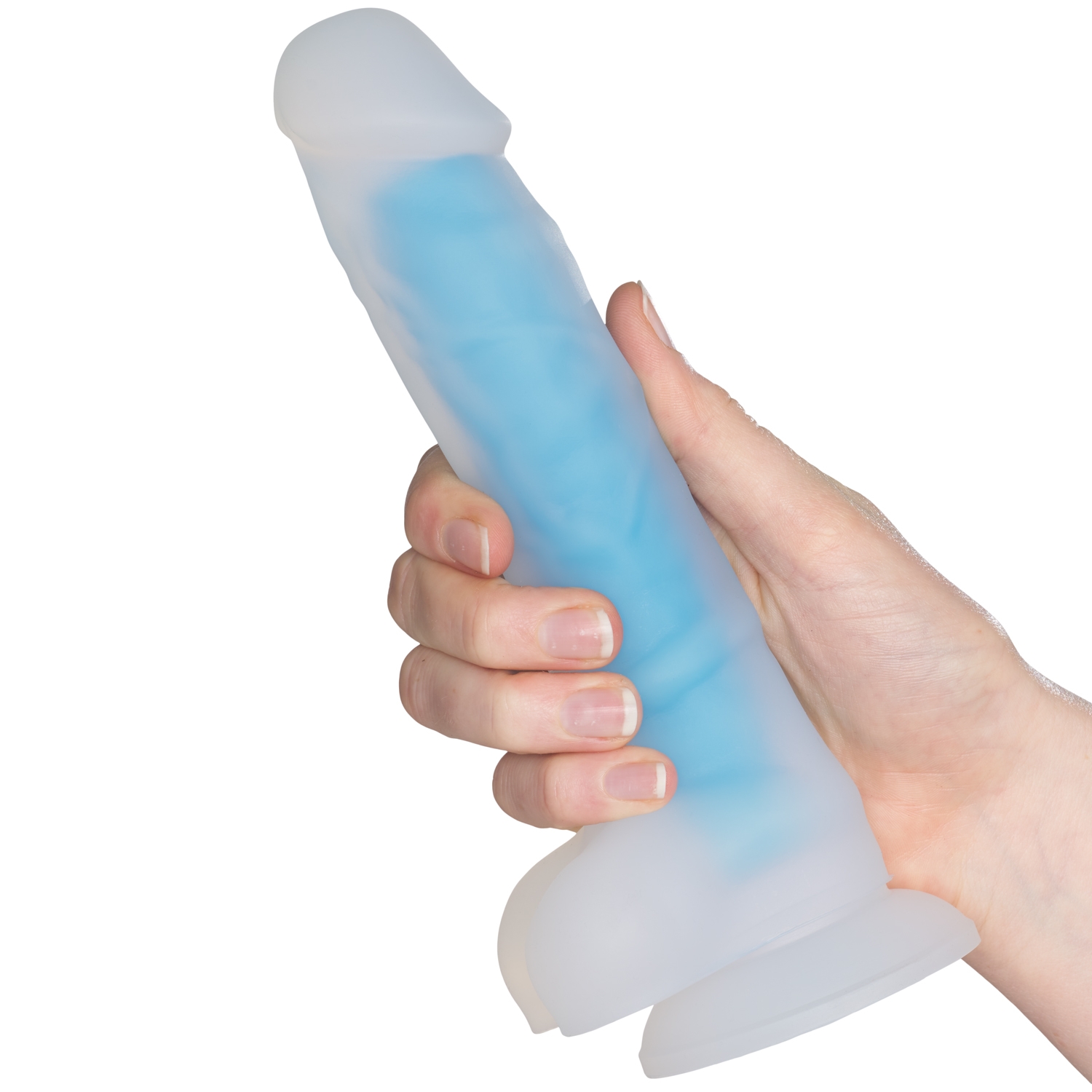 Baseks Glow in the Dark Dildo met Zuignap 21,5 cm var 7