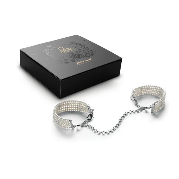 Bijoux Plaisir Nacré Helmikäsiraudat var 1