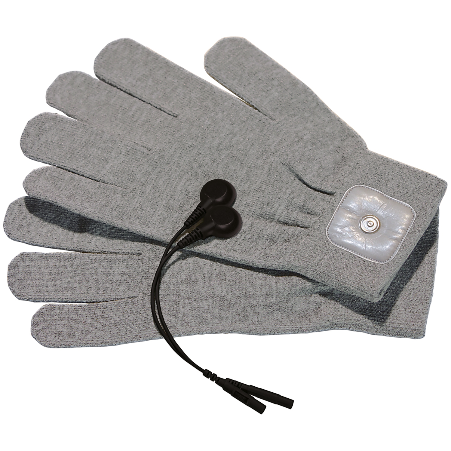 Mystim Magic Gloves - Grey - One Size