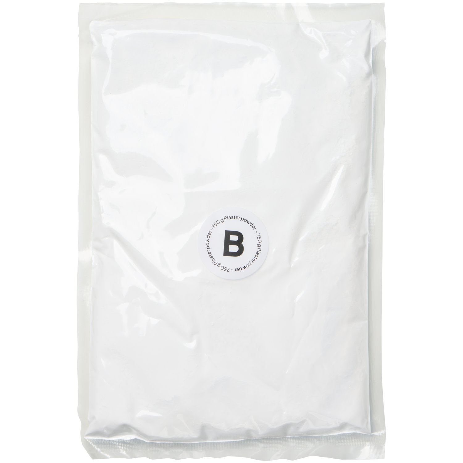 Baseks Do-It-Together Gips Refill 750 g - Hvid