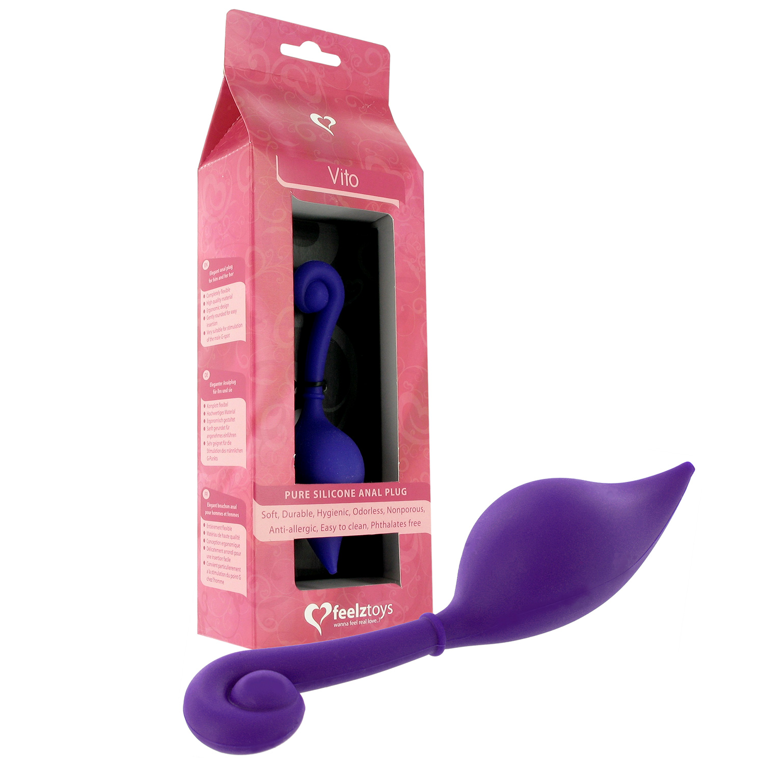 Feelz Toys Vito Silikone Anal Plug 1