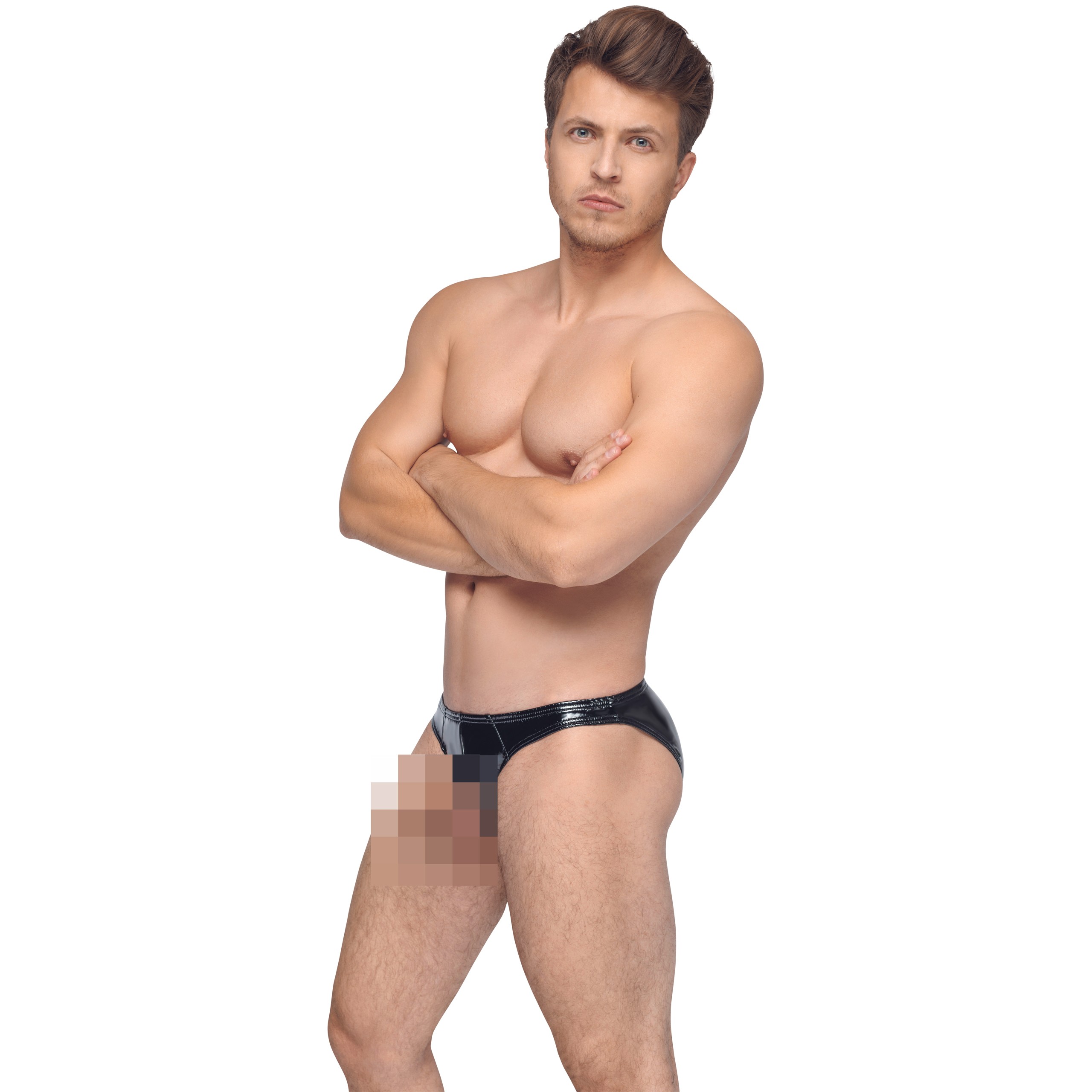Black Level Grenlösa Briefs i Vinyl 2