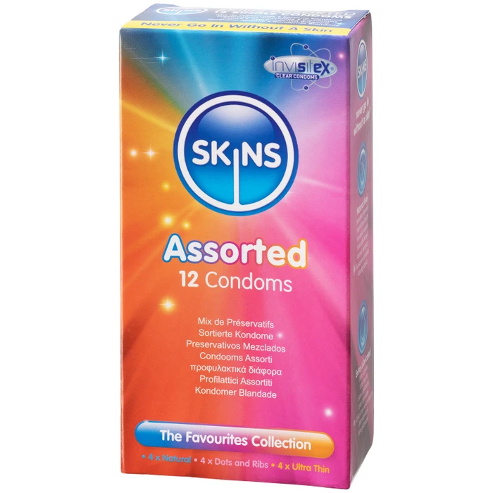 Skins Assorted Condoms 12 pcs var 1