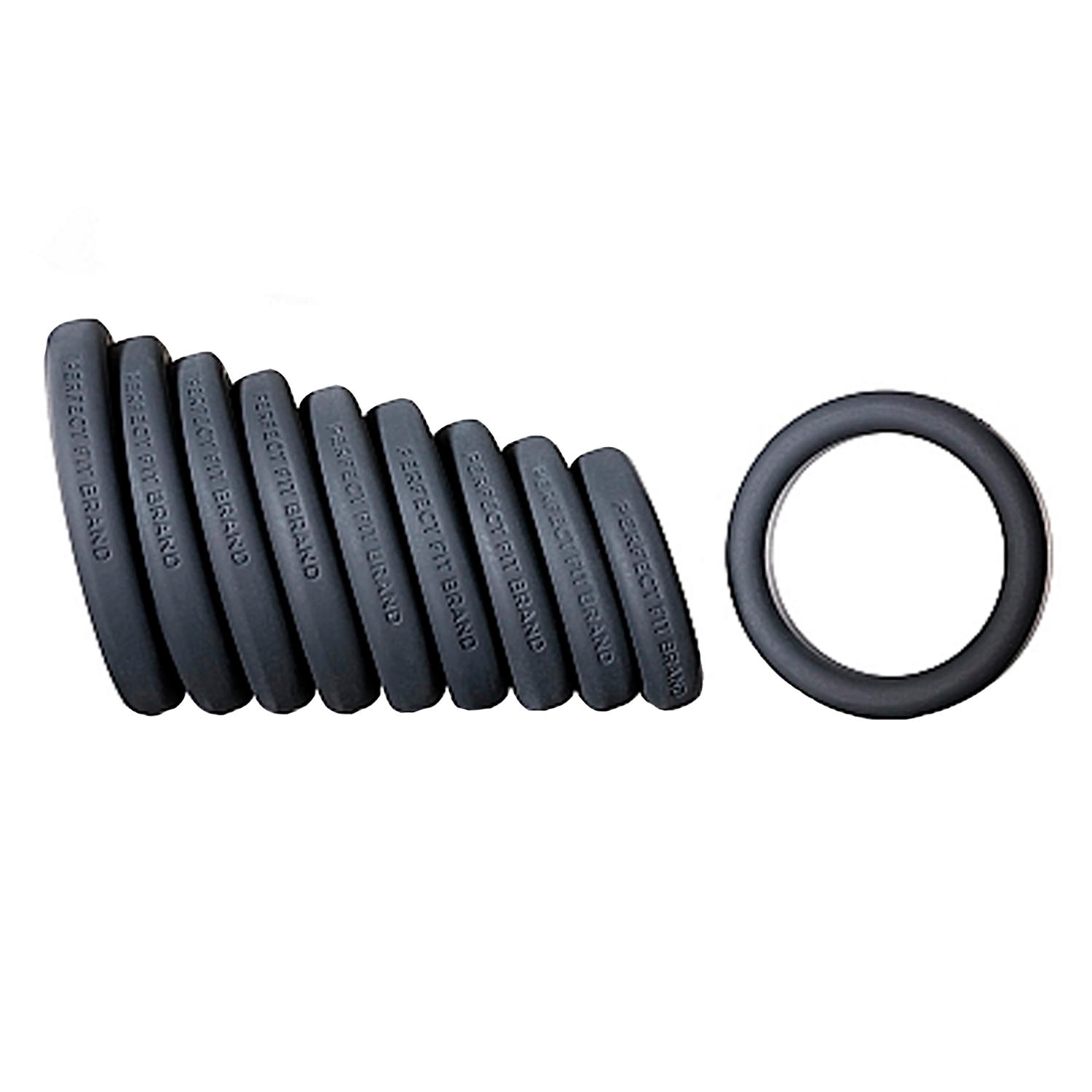 Perfect Fit Play Zone Cock Rings Set of 9  1