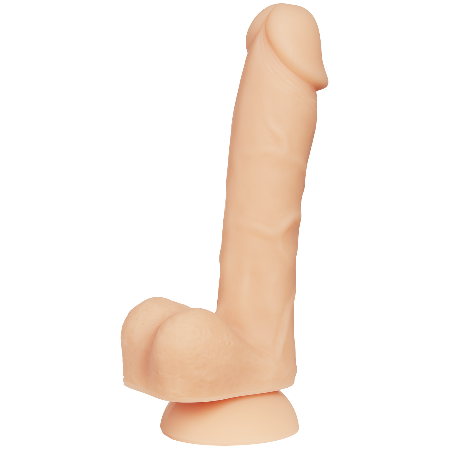 Willie City Luxe Realistisk Silikone Dildo 20 cm    - Nude