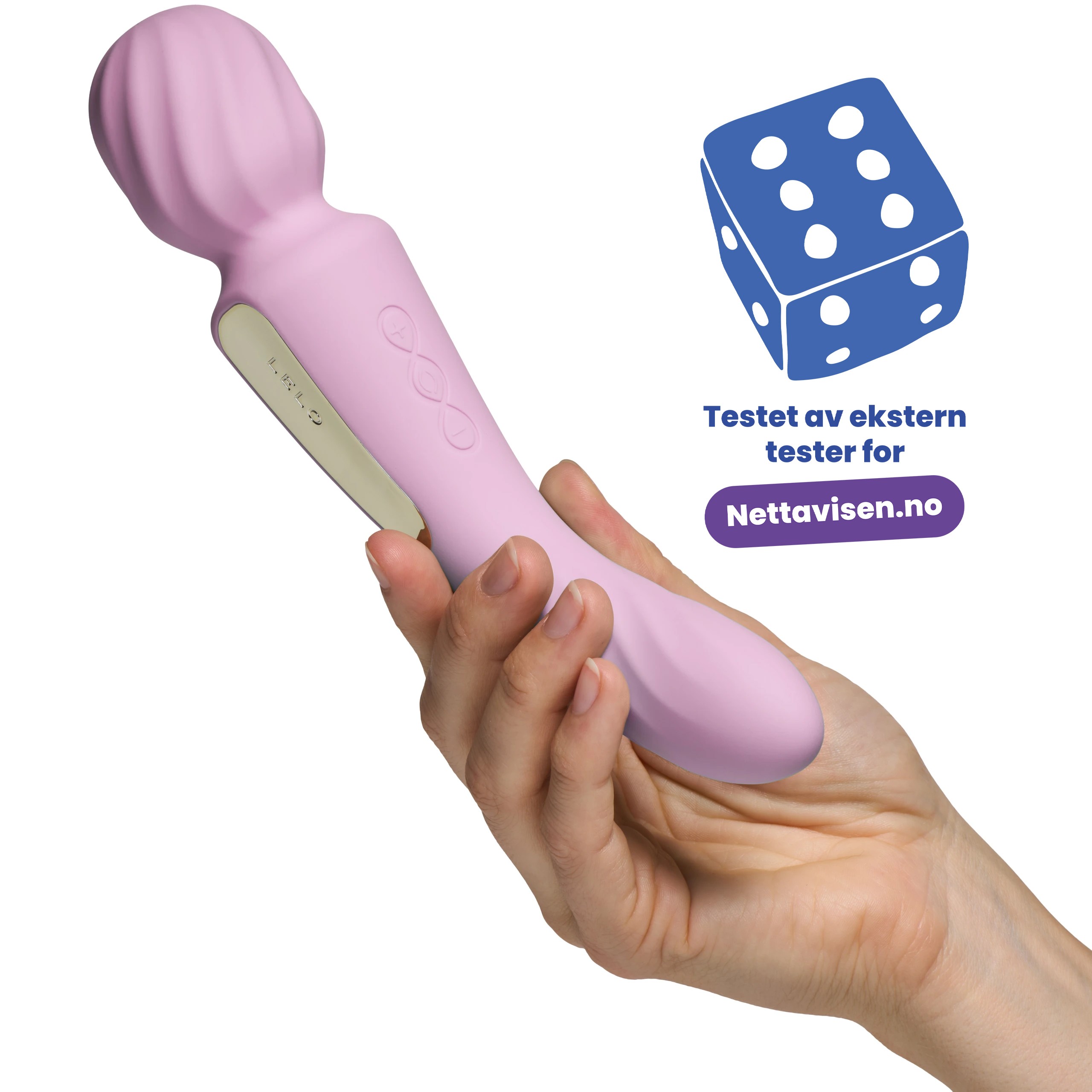 LELO Switch Dobbeltsidig Magic Wand Vibrator var 1
