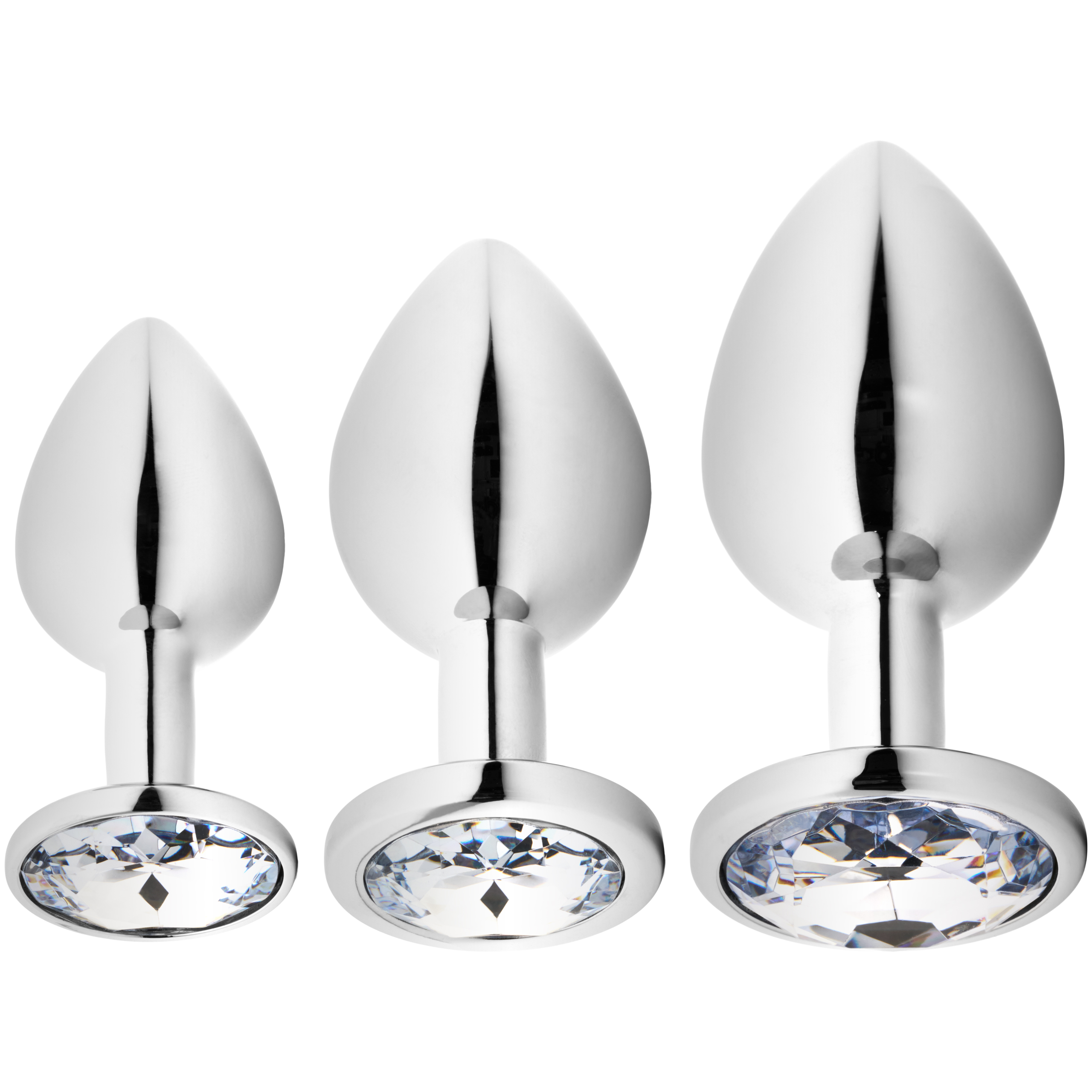 Sinful Jewel Metall-Analplug-Set var 1