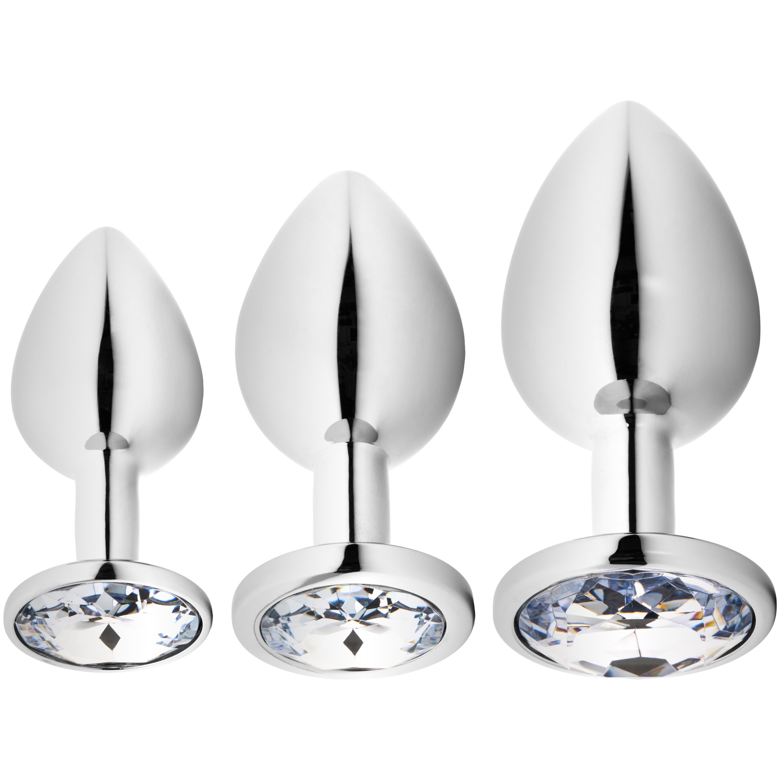 Sinful Jewel Metall-Analplug-Set var 1