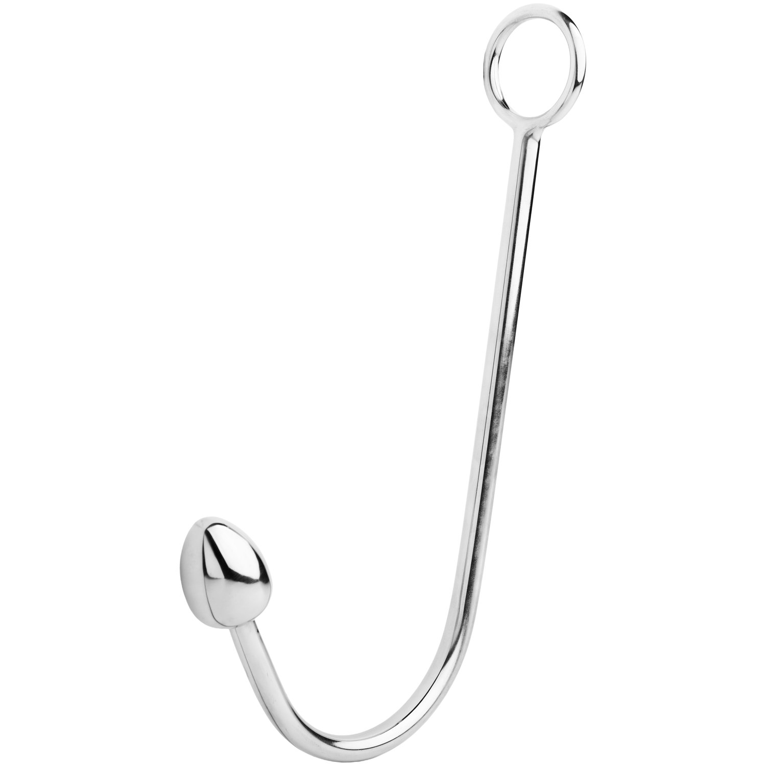 Rouge Rustfrit Stål Anal Krog - Silver