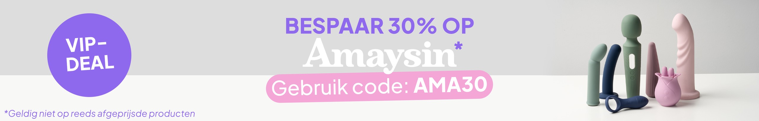 Bespaar 30% op Amaysin
