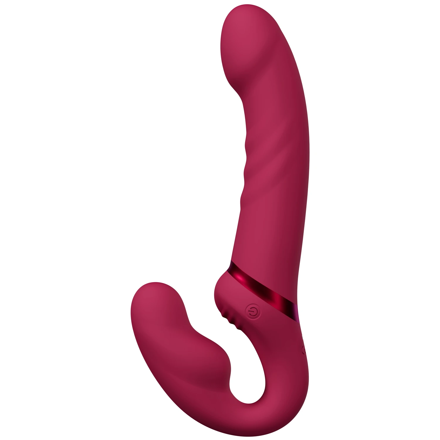 Lovense Lapis Double-Ended Strapless Vibrerende Strap-on 1