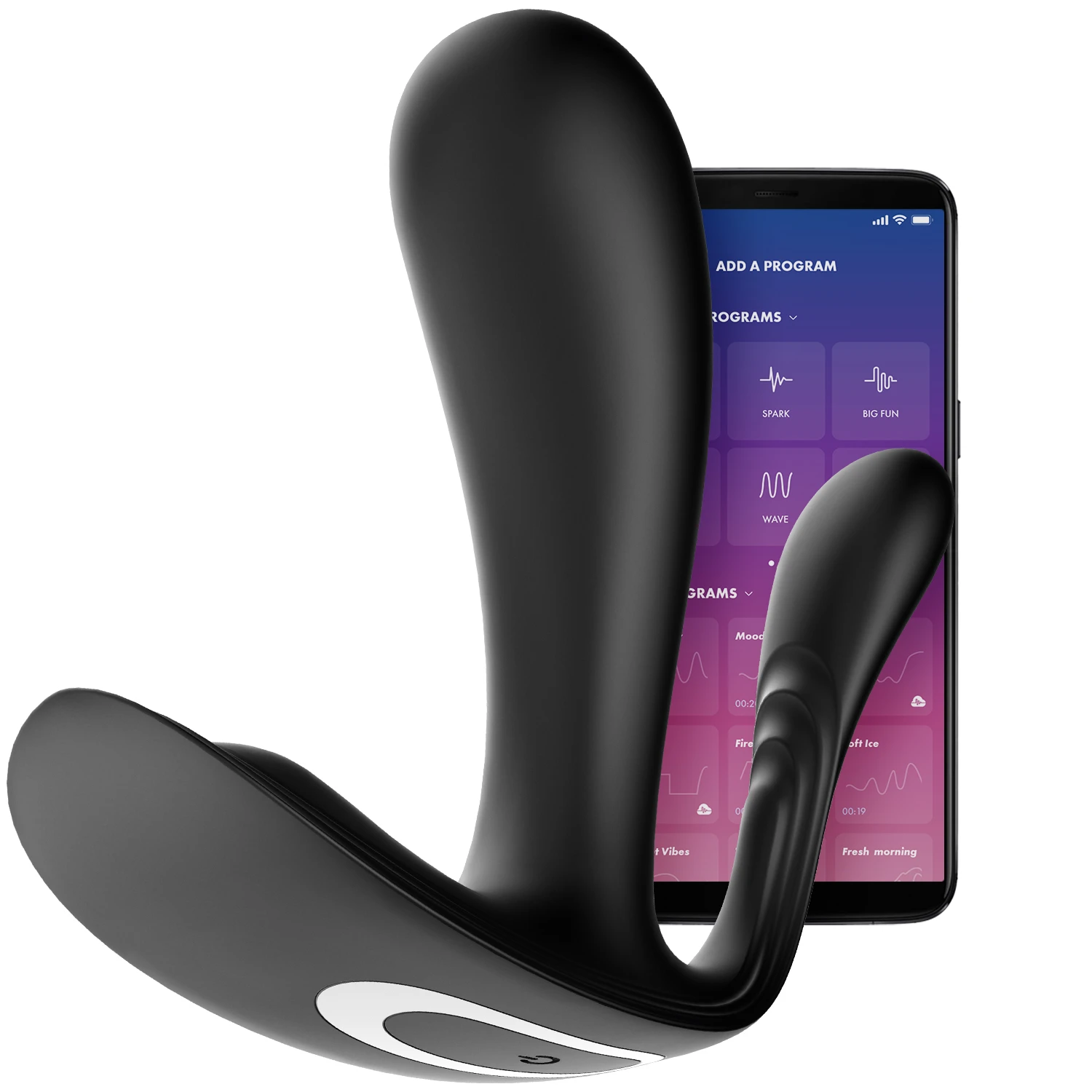 Satisfyer Top Secret+ Connect App App-kontrollerad vibrerande anal- och G-punktsstimulator var 1