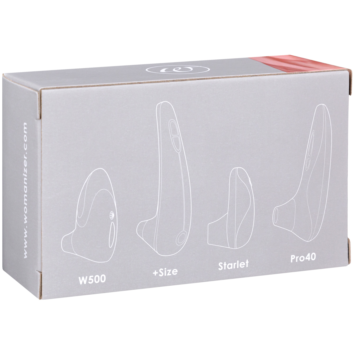 Womanizer Silikon Sughuvud 3-Pack Small 1