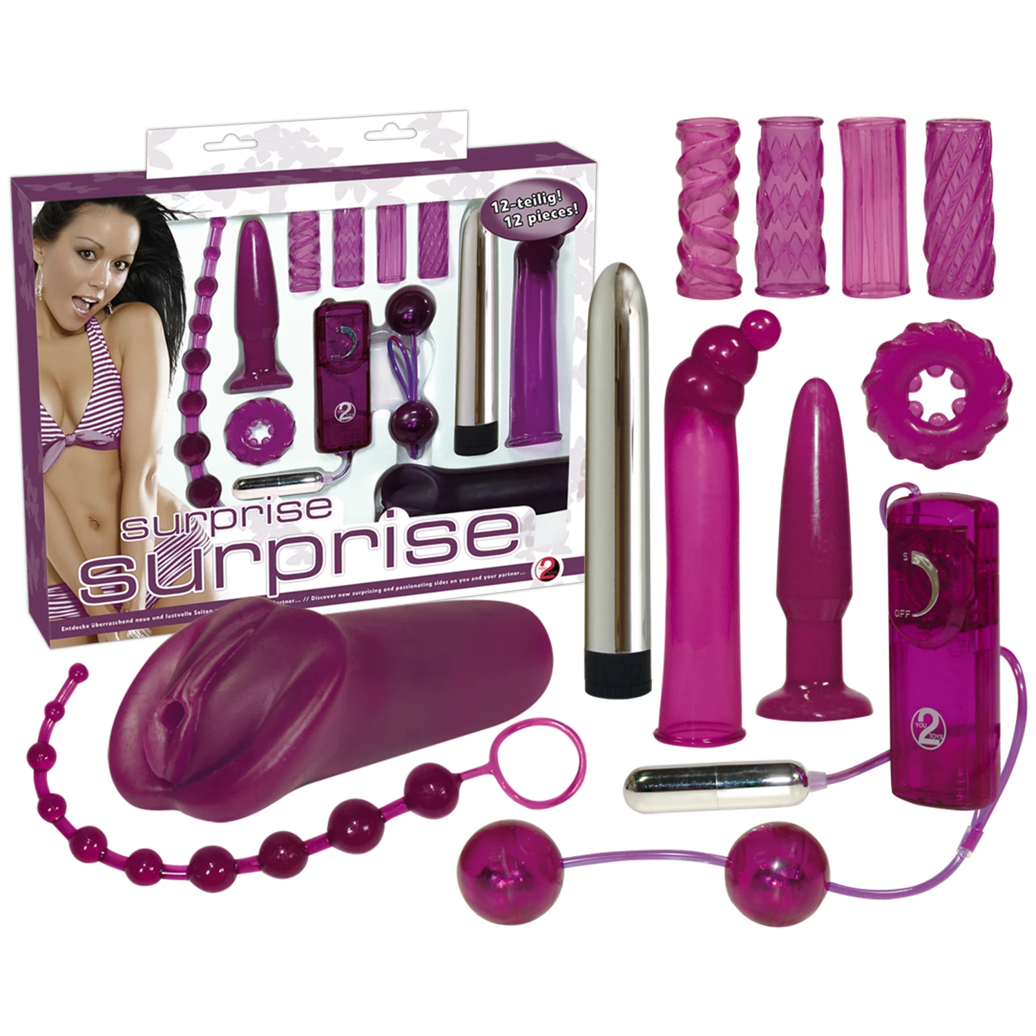 You2Toys Surprise Surprise Sexleketøy Sett var 1