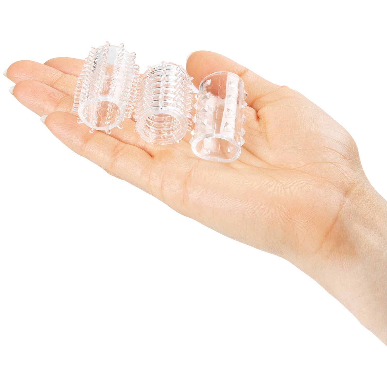 Baseks Stretchy Penis Sleeve Set 1.7 Inch 1