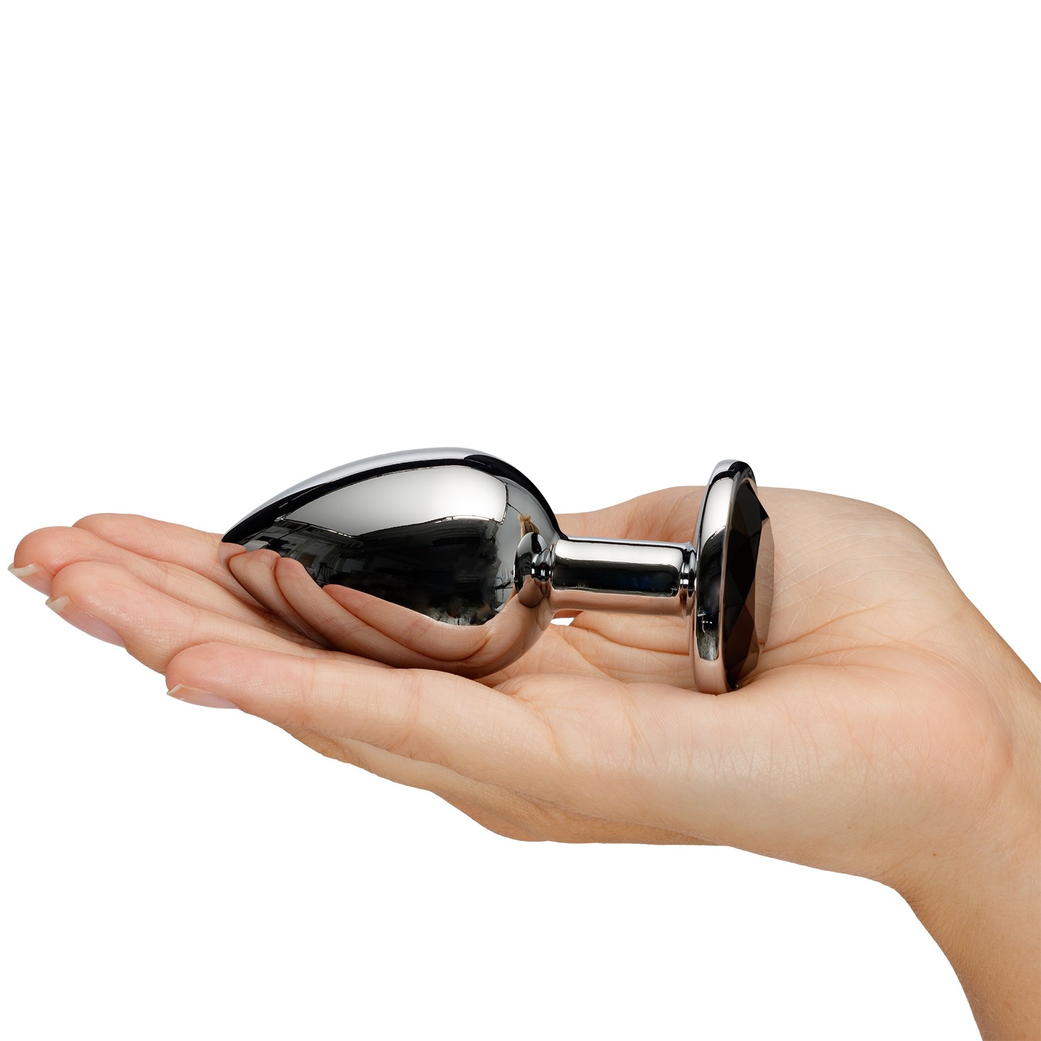 Sinful Jewel Stål Butt Plug Stor 9,5 cm var 8