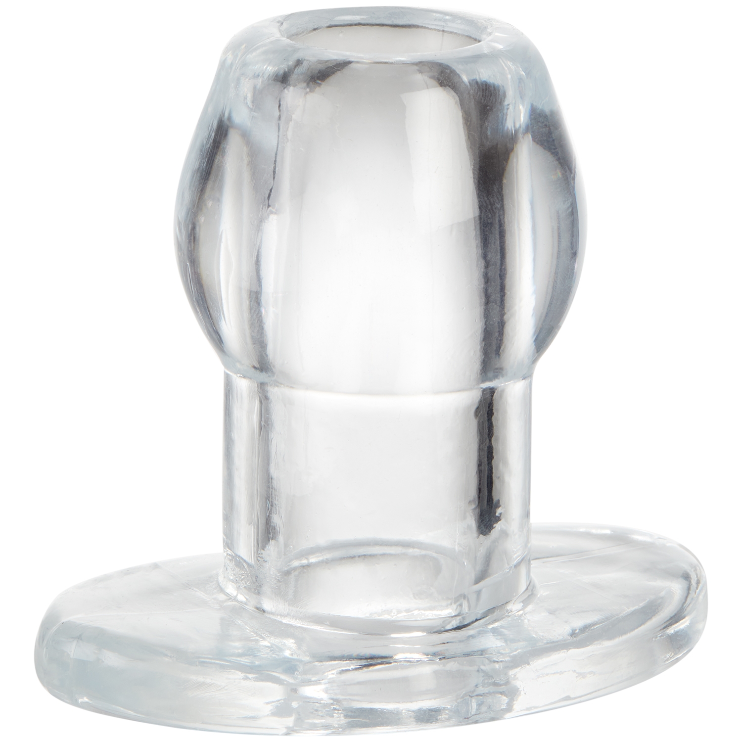 Perfect Fit Tunnel Buttplug Medium Clear - Clear