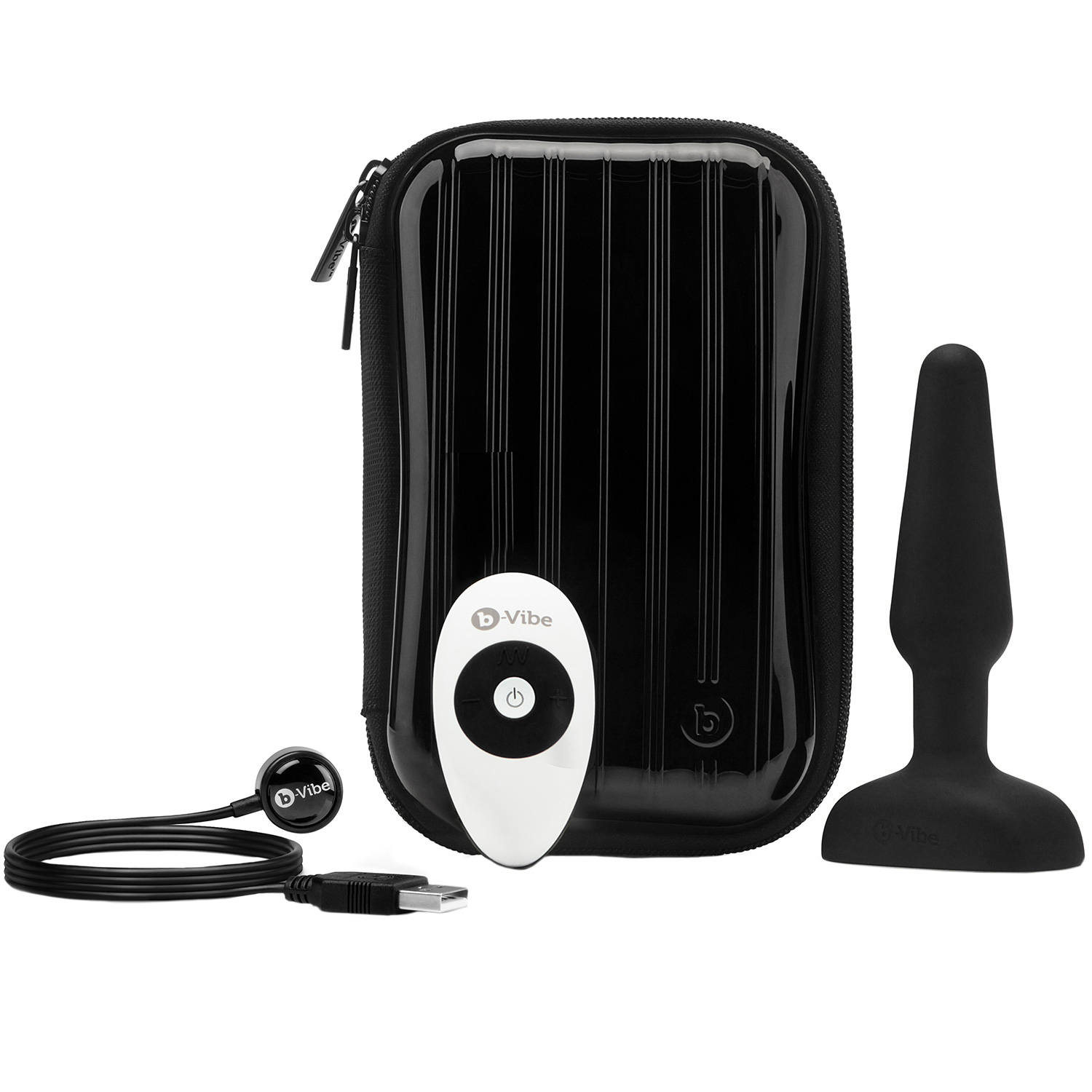 B-Vibe Trio Fjärrstyrd Analplugg 1