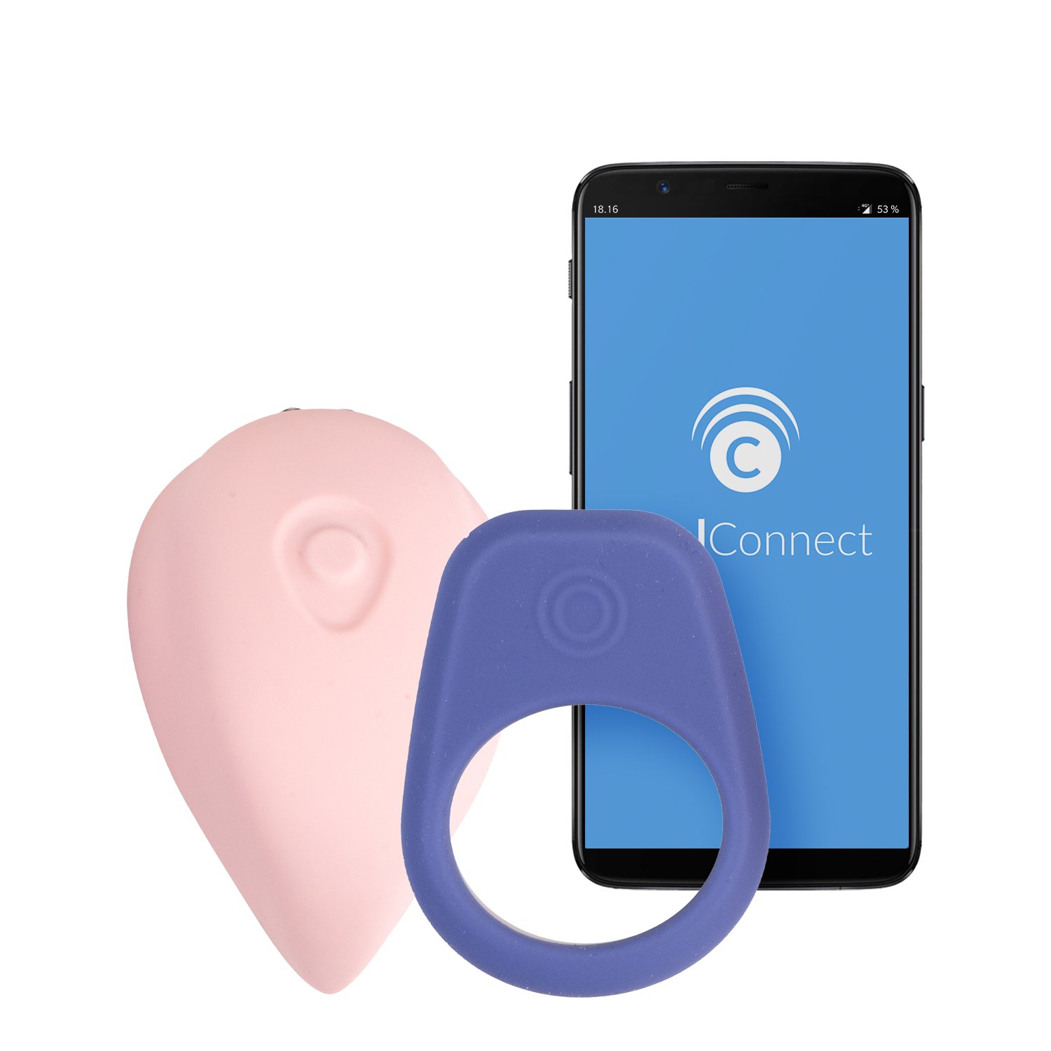 Luxus Climax Together Par Vibrator Sæt - Pink