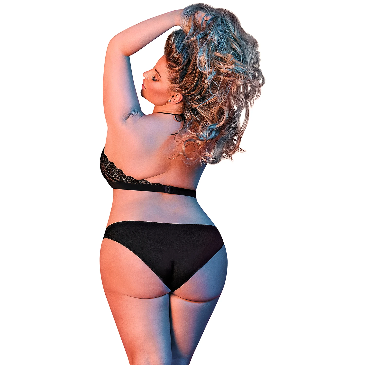 Magic Silk Halterneck BH-sett Plus Size 1