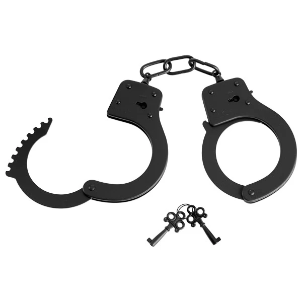 Mustat Metalliset Käsiraudat 1