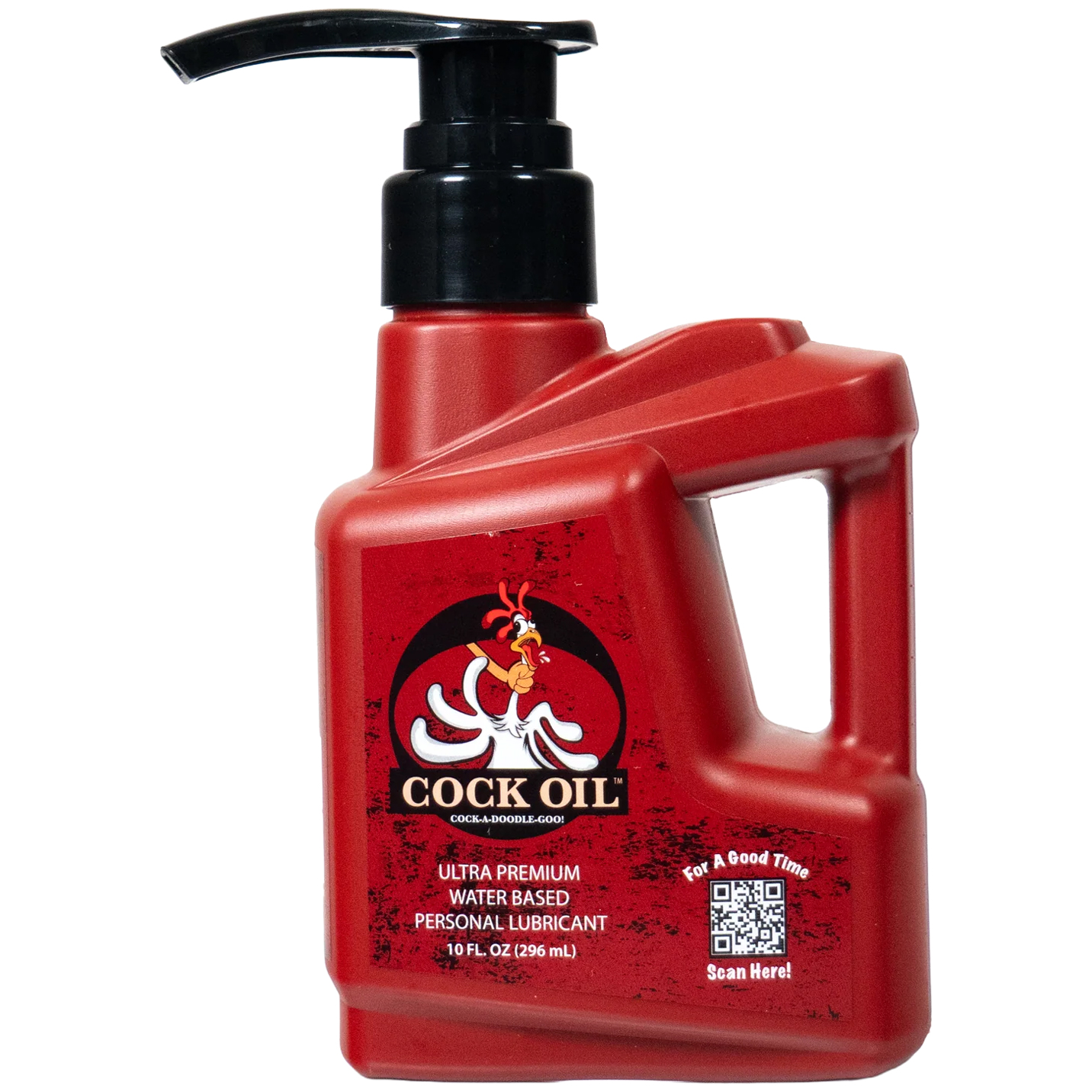COCK OIL Vandbaseret Glidecreme Flaske 296 ml var 1